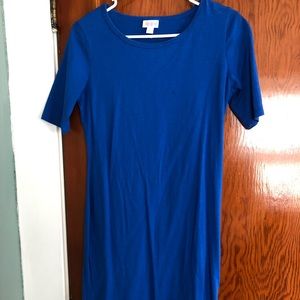 Blue LuLaRoe dress